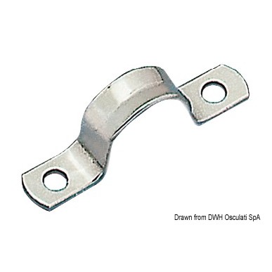 Pontet AISI316 poli 43x11 mm | EAN 8033137048906 Ref 39.319.01