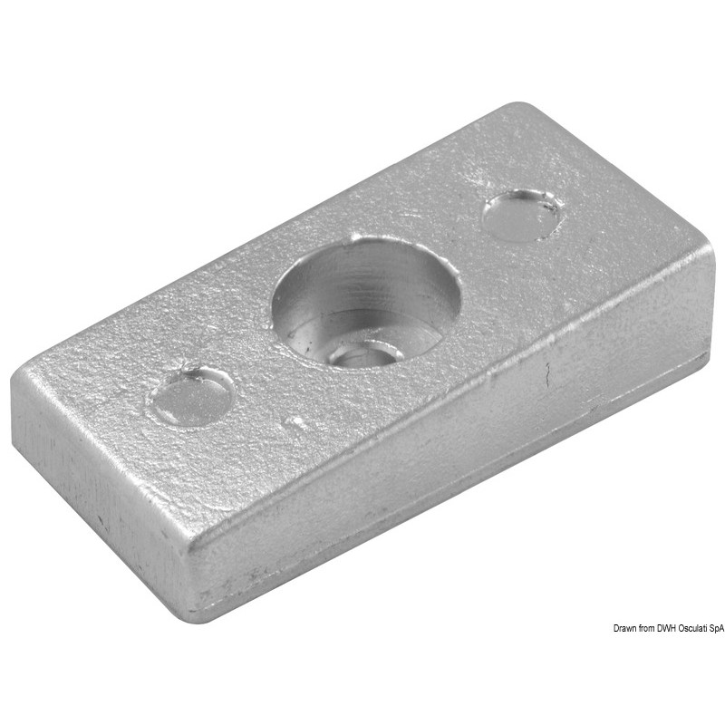 
Plaquette aluminium 75/225 HP 36 x 71 mm 
