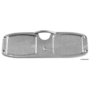 Plaque protection poupe aluminium 316x100 mm | EAN 8033137009327 Ref 47.766.02