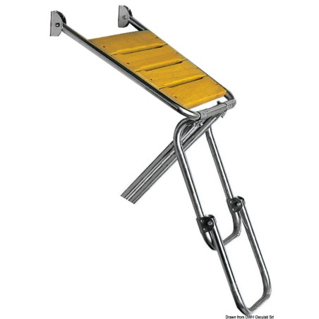 Passerelle arrière + échelle 58x52 cm | EAN 8033137149986 Ref 48.420.03