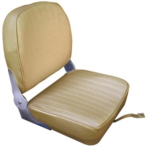 Siège dossier rabattable coussin vinyle sable | EAN 8033137149306 Ref 48.404.03
