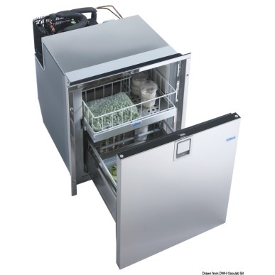 Réfrigérateur ISOTHERM DR55 inox 12/24 V | EAN 8033137154713 Ref 50.826.06