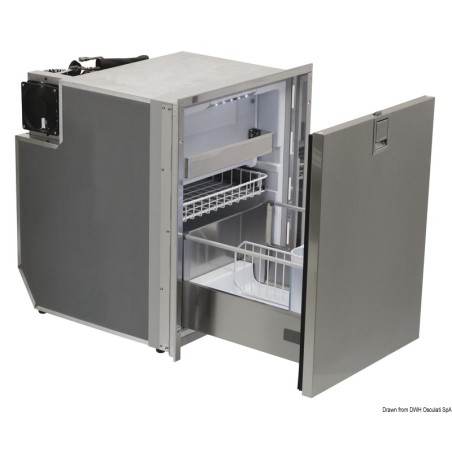 Réfrigérateur ISOTHERM DR85 inox 12/24 V | EAN 8033137154720 Ref 50.826.07