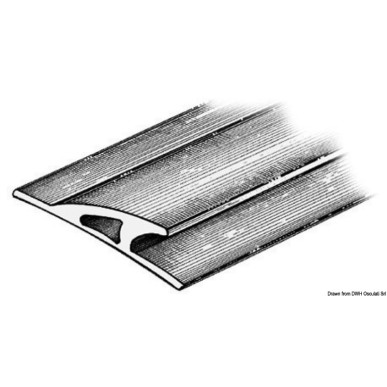 Profil parebattage anti-embruns 3x90x23 EPDM noir | EAN 8033137169977 Ref 66.022.01