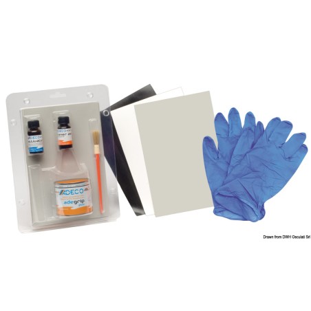Kit réparation canot PVC blanc | EAN 8033137170133 Ref 66.234.03
