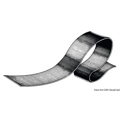 Profil quille 90x2 mm gris | EAN 8033137169939 Ref 66.020.00