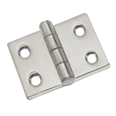 Charnière saillante 5mm AISI316 50x50 mm | EAN 8033137128387 Ref 38.284.00
