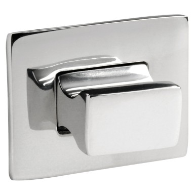 Pommeau + bague Rectangulaire AISI316 poli | EAN 8033137127915 Ref 38.182.88