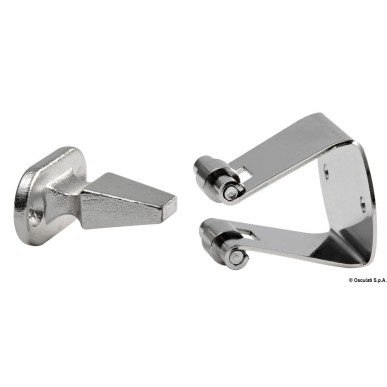 Bloque-porte rouleaux de rétenue inox 34x20 mm | EAN 8033137005268 Ref 38.442.85