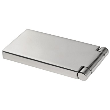 Charnière encastrer AISI316 poli miroir 100x50mm | EAN 8033137129957 Ref 38.925.03