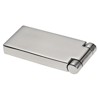 Charnière encastrer AISI316 poli miroir 75x35 mm | EAN 8033137129940 Ref 38.925.02