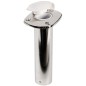 
Porte-canne  encastrer vertical en inox 42 mm 
