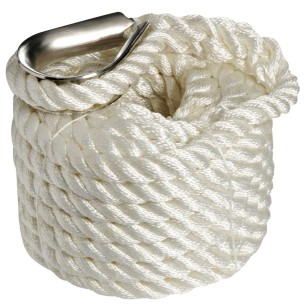 Ligne amarrage blanc 24 mm x 15 m | EAN 8033137030246 Ref 06.443.24
