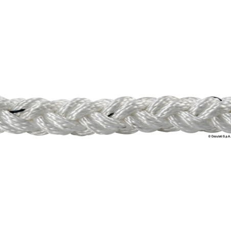 Tresse polyester Square Line noir 18 mm | EAN 8033137203596 Ref 06.478.18