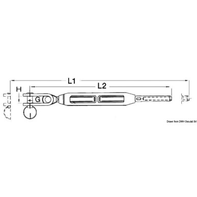 Ridoir sertir cage ouverte inox| EAN 8033137078910 Ref 07.185.05