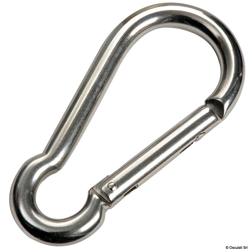 
Mousqueton sans saillie AISI 316 12 mm 
