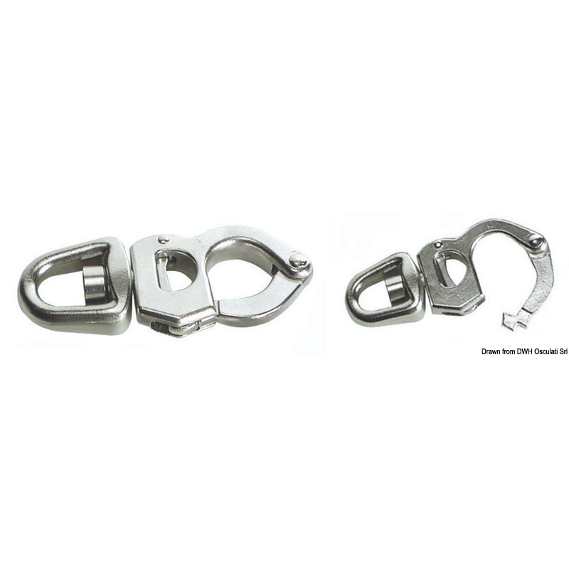 
Mousqueton  gâchette AISI 316 105 mm 
