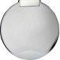 
Boîtier douche chromé Classic Evo tuyau PVC 4 mm Montage  plat
