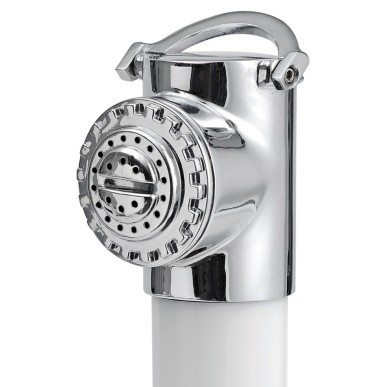 Boîtier douchette pont New Edge + douchette Mizar bouton| EAN 8033137190872 Ref 15.243.61BU