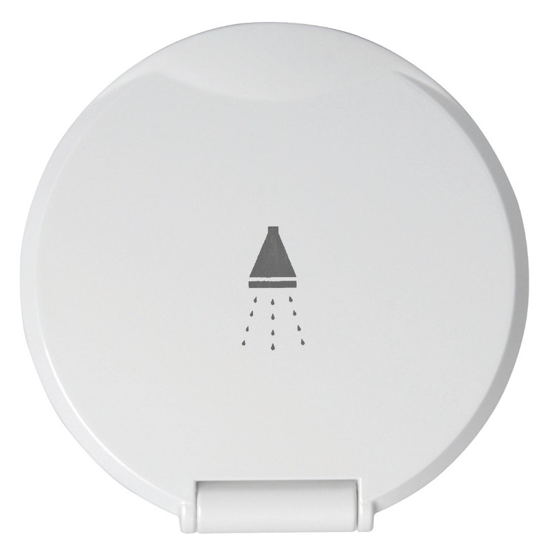 
Boîtier douche blanc Classic Evo tuyau PVC 2,5 mm Montage  la verticale
