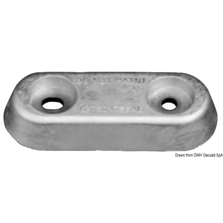 Anode de type Vetus les gouvernails ou les volets| EAN 8033137140617 Ref 43.902.00