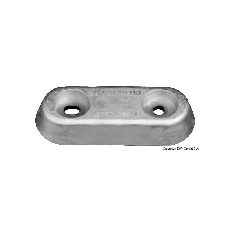 
Anode aluminium oval Vetus 390 g  
