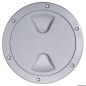 
Bouchon inspection 5" gris RAL 7042 
