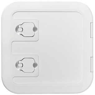 Caisson blanc + porte 285 x 285 mm façade L | EAN 8033137035722 Ref 20.316.00