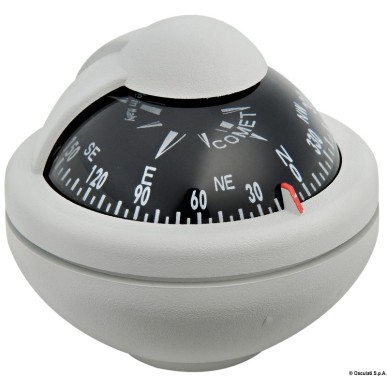 Compas RIVIERA Comet 2" gris + étrier | EAN 8033137114182 Ref 25.006.03