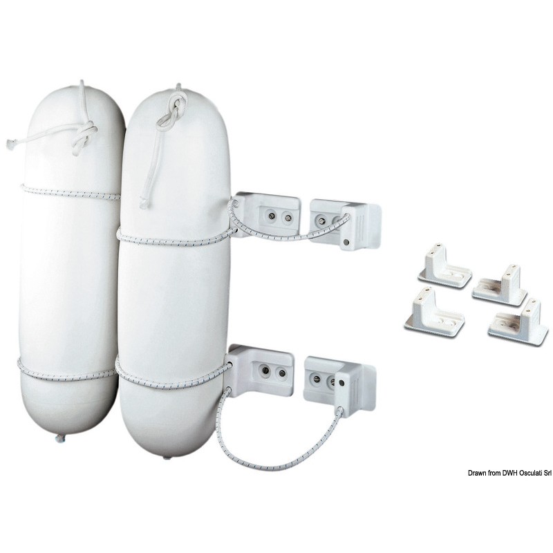 
Kit 4 étriers nylon pare-battage 
