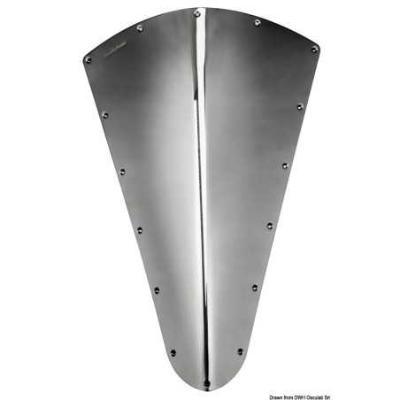 
Plaque proue DOUGLAS MARINE 340x520 mm 
