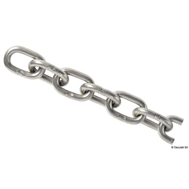
Chaîne inox ä maille liège 10 mm x 50 m 
