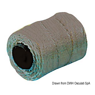 
Tresse noire rechange pour fusil de plongée 2 mm 
