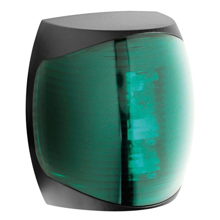 
Feu de navigation Sphera II vert corp en noir 
