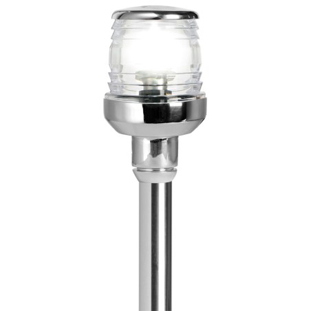 
Hampe en inox 60 cm avec feu en inox 
