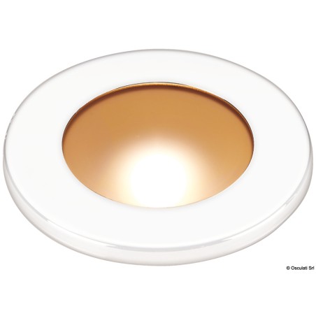 
Spot LED Polis  encastrement blanc et rouge 

