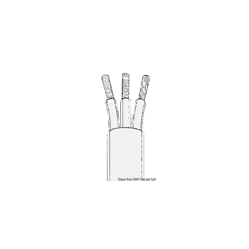 
Câble tripololaire 2,5 mm² 
