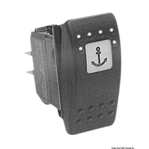 
Interrupteur ON-OFF LED rouge 24 V 
