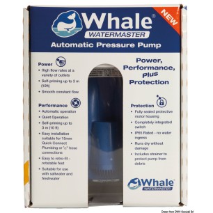 
Autoclave WHALE Watermaster 11,5 l/min 12V détail 
