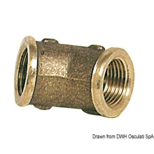 
Raccord coudé 45° femelle/femelle 1"1/2 
