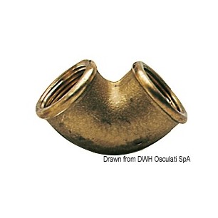 
Raccord coudé laiton femelle/femelle 3/4" x 1" 
