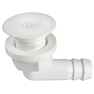 
Bonde pour douche avec filtre 19 mm 
