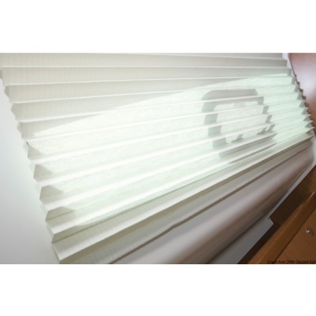 
Oceanair pleated shade 381 x 305 mm blanc 
