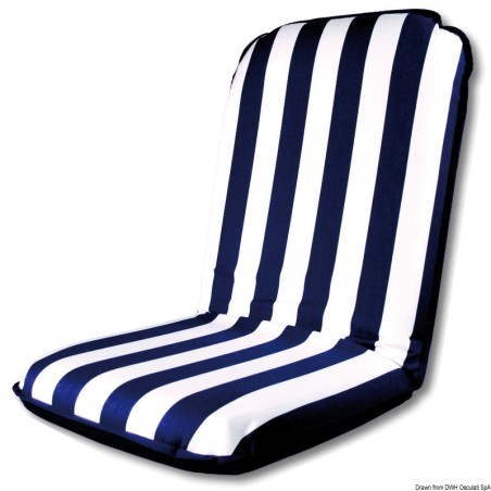 
Comfort Seat blanc/bleu 

