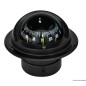 
Compas compacte IDRA  encastrer rose noire front. 
