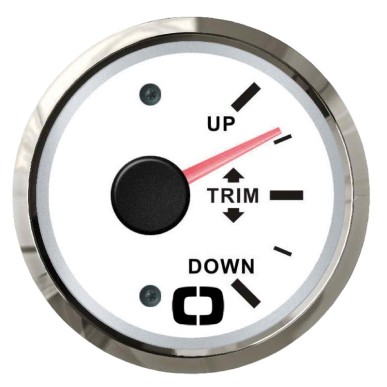 
Indicateur trim 0/190 ohm blanc/polie 
