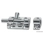 
Targette  obturateur laiton chromé moulé 90 mm 
