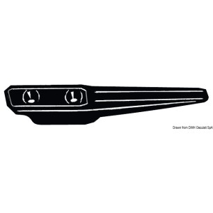 
Taquet coinceur nylon noir 155 mm 
