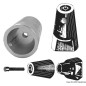 
Ogive axe avec aluminium intechangeable 20 mm 
