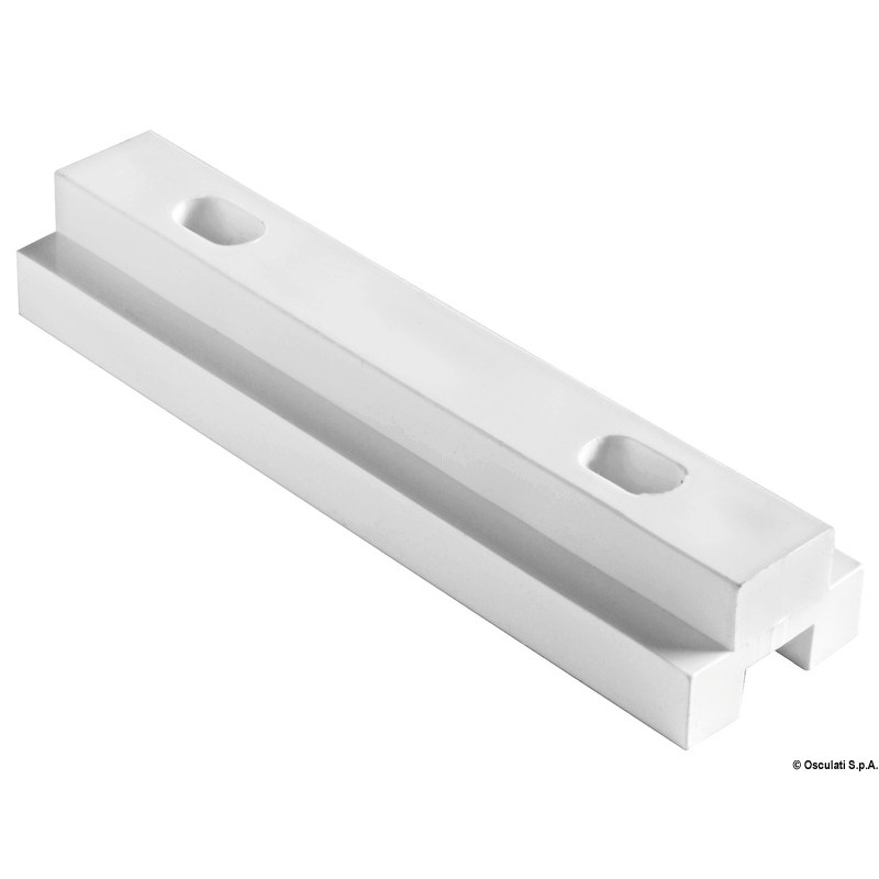 
Plaquette nylon coulissante 
